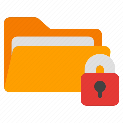 Padlock, lock, security, protection, secure, folder, document icon - Download on Iconfinder