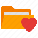 love, heart, romance, wedding, valentine, folder, document