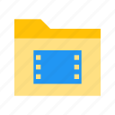 folder, movie