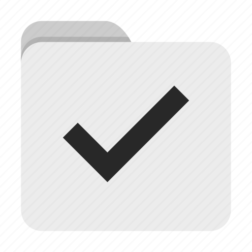 Folder, tick, ui icon - Download on Iconfinder on Iconfinder