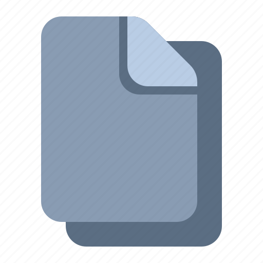 Paper, copy, page, document, file, duplicate, copy file icon - Download on Iconfinder