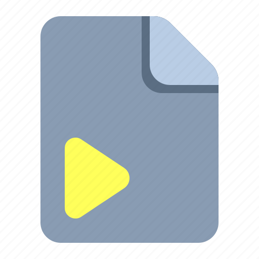 File movie, folder, file, video, film, multimedia, movie icon - Download on Iconfinder