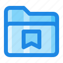 bookmark, document, file, folder 