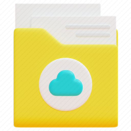 Folder, file, document, cloud, computing, data, storage icon - Download on Iconfinder