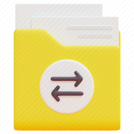 Folder, file, document, transfer, sharing, network, drive icon - Download on Iconfinder
