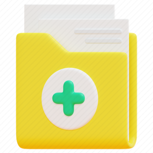 Folder, file, document, add, new, data, plus icon - Download on Iconfinder