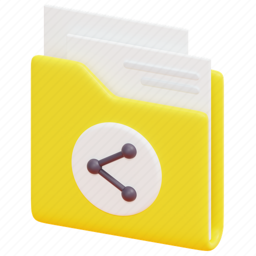 Folder, file, document, sharing, server, share, data icon - Download on Iconfinder