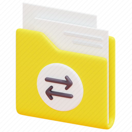 Folder, file, document, transfer, network, sharing, drive icon - Download on Iconfinder