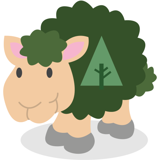 Sheep, social network, forrst icon - Free download