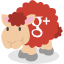 sheep, gplus, google plus, social network 