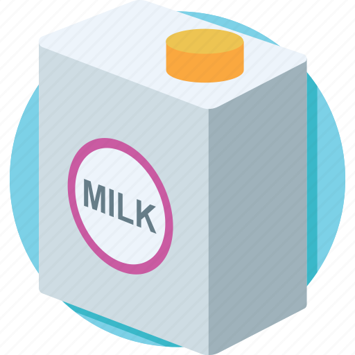 Dairy, milk box, milk carton, milk container, milk pack icon - Download on Iconfinder