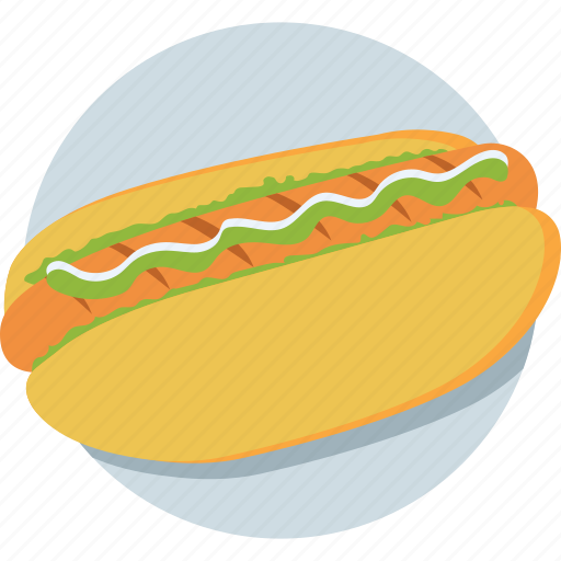 Fast food, hotdog, junk food, sandwich, sausage icon - Download on Iconfinder