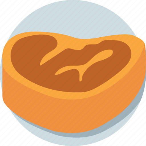 Gammon, ham, meat, pork, steak icon - Download on Iconfinder