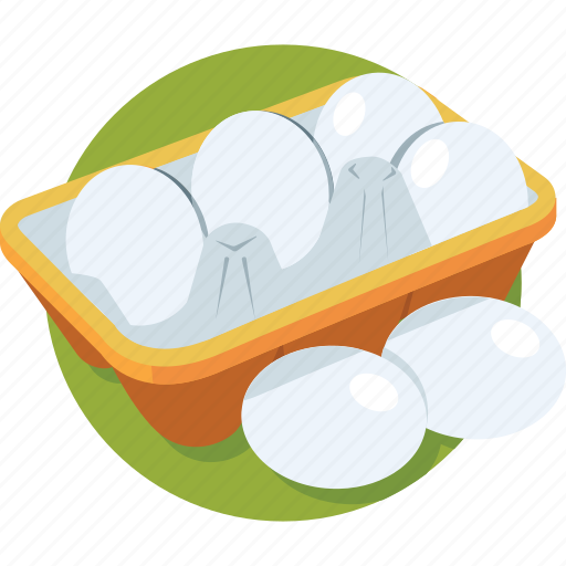 Egg, egg cartons, eggs box, eggs tray, poultry icon - Download on Iconfinder