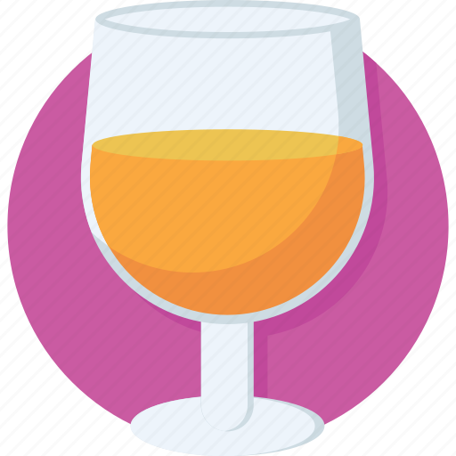 Alcoholic drink, glass, juice, water glass, wineglass icon - Download on Iconfinder