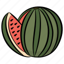 food, fruit, healthy food, watermelon, watermelon slice