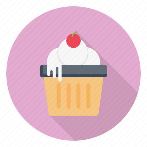 Cupcake, delicious, dessert, muffin, sweets icon - Download on Iconfinder