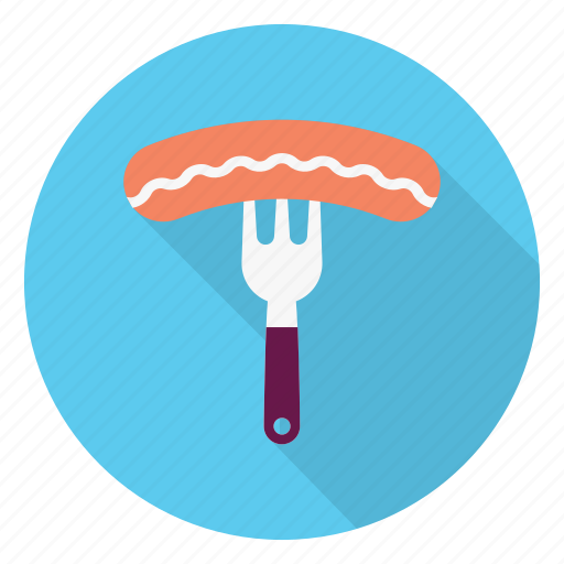 Eat, food, fork, hotdogs, spoon icon - Download on Iconfinder
