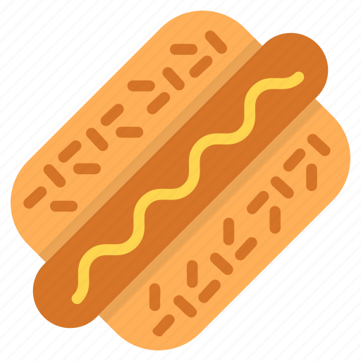 Sausages burger, hotdog sandwich, junk food, fast food, grilled burger icon - Download on Iconfinder