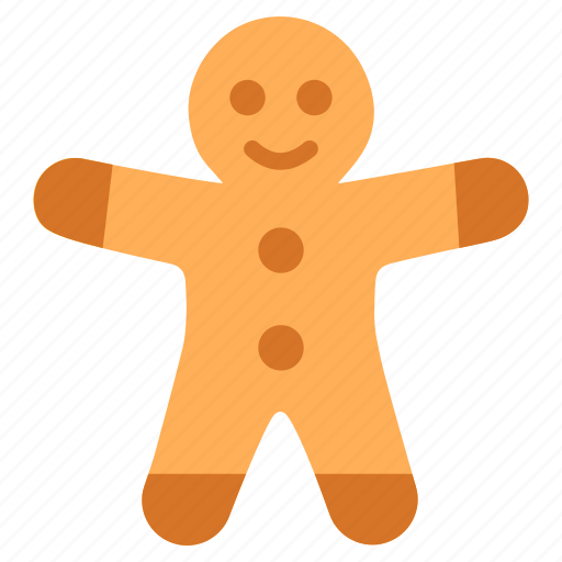 Gingerbread man, christmas bread, christmas gingerbread, dessert, gingerbread icon - Download on Iconfinder