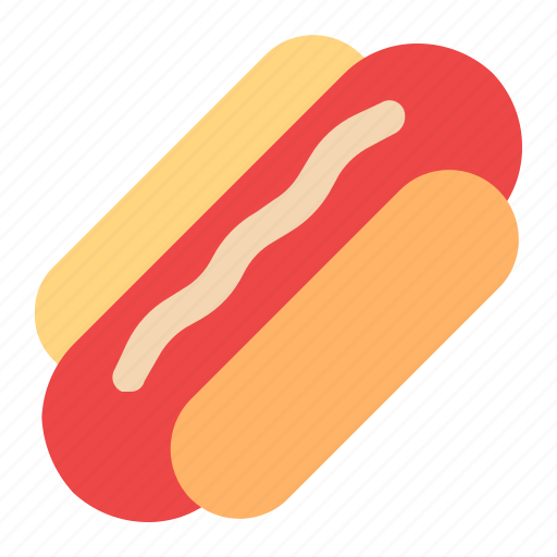 Hotdog, fast food, sausage, meal, food icon - Download on Iconfinder
