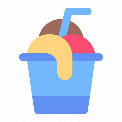 Ice cream, dessert, sweet, cup icon - Download on Iconfinder