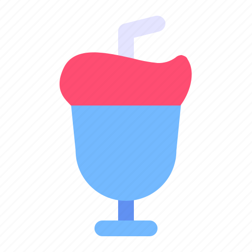 Milkshake, milk, drink, beverage icon - Download on Iconfinder