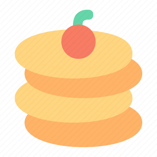 Pancake, dessert, breakfast, sweet icon - Download on Iconfinder