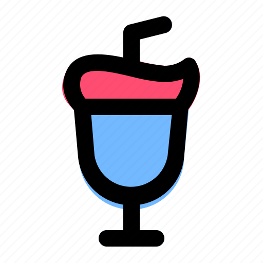Milkshake, milk, drink, beverage icon - Download on Iconfinder