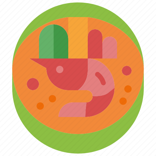 Tom, yum, goong, soup, thai, spicy, shrimp icon - Download on Iconfinder