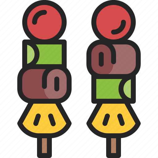 Barbecue, bbq, party, skewer, food, grill, picnic icon - Download on Iconfinder