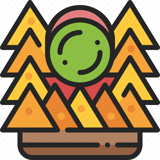 Nachos, mexican, food, chip, snack, party, appetizer icon - Download on Iconfinder