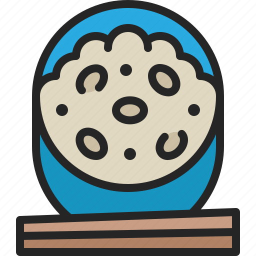 Rice, bowl, asian, food, cooked, meal, culture icon - Download on Iconfinder