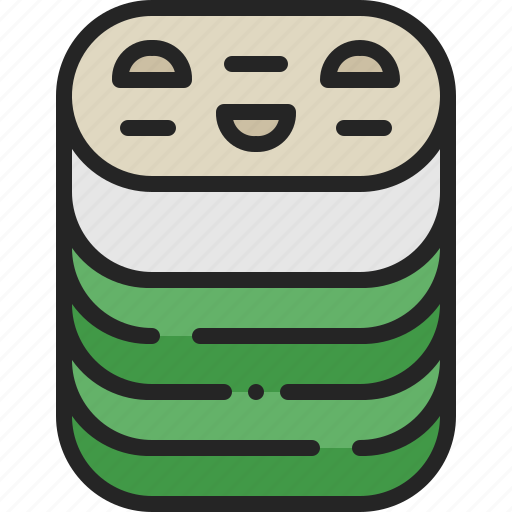 Tempeh, indonesian, food, ferment, soybean, vegan, vegetarian icon - Download on Iconfinder
