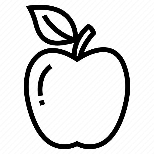 Apple, food, fruit, organic, vegan icon - Download on Iconfinder