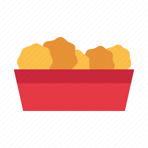Chicken, nuggets, wings, food, restaurant, roast, fried icon - Download on Iconfinder