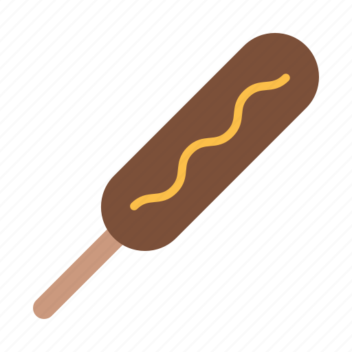 Corn, dog, food, restaurant, frankfurt, stick, sausage icon - Download on Iconfinder