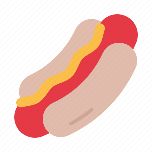 Hot, dog, food, restaurant, hotdog, junk, sausage icon - Download on Iconfinder