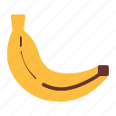 banana, fruit, tropical