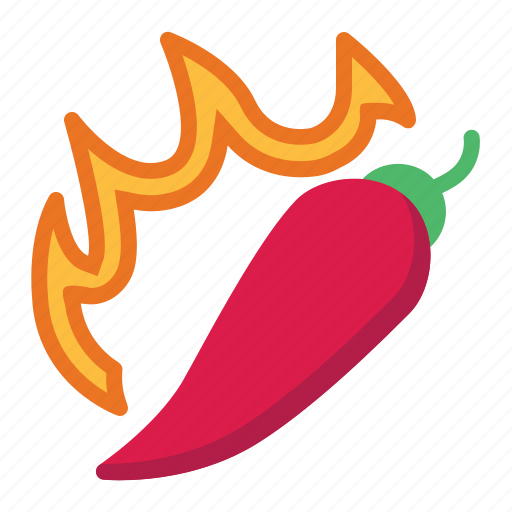 Hot, chilli, pepper, spicy icon - Download on Iconfinder