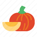 pumpkin, whole, vegetable