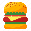 burger, food, hamburger, junk