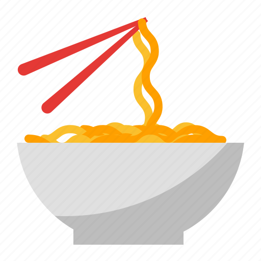 Bowl, chopstick, food, noodle icon - Download on Iconfinder