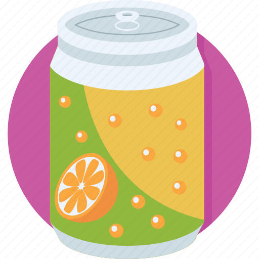 Can, cold drink, orange soda, soda, soft drink icon - Download on Iconfinder