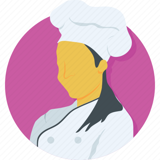 Chef, cook, girl, woman, woman chef icon - Download on Iconfinder