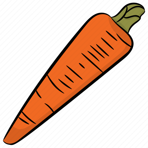 Carrot, food, red carrot, root vegetable, vegetable icon - Download on Iconfinder