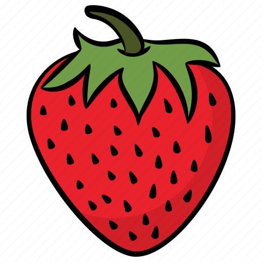Fresh strawberry, fruit, healthy diet, healthy food, strawberry icon - Download on Iconfinder