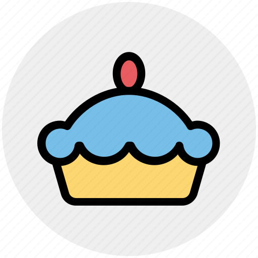 Cake, cupcake, dessert, eating, food, muffin, sweet icon - Download on Iconfinder