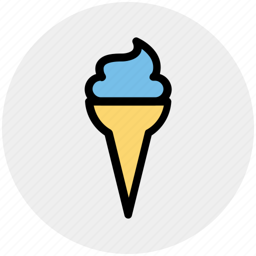 Cold, cone, ice cone, ice cream, ice cream cone icon - Download on Iconfinder