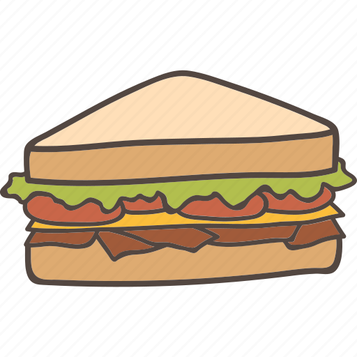 Bread, breakfast, club, food, sandwich icon - Download on Iconfinder